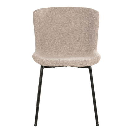 Bouclé Eetkamerstoel -  2x