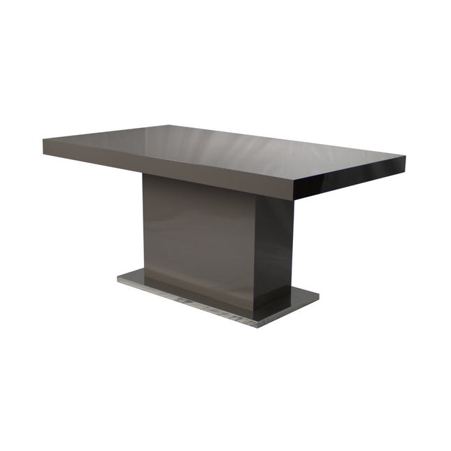 BLOC DINING TABLE - 180x90 TAUPE MDF