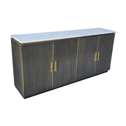 RIO Dresairs 180x40x85 -Zwart OF Wit-  Marble Top