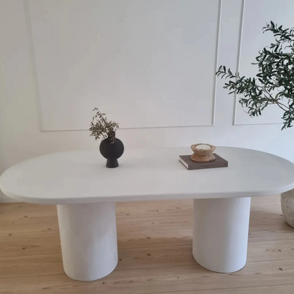 Organic Eettafel - Eco plaster coating