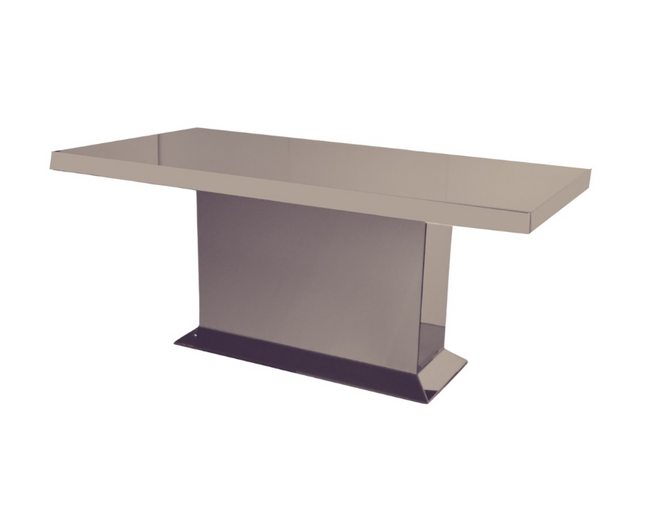 AJLA ​​DINING TABLE 160x100 + BLACK MIRROR