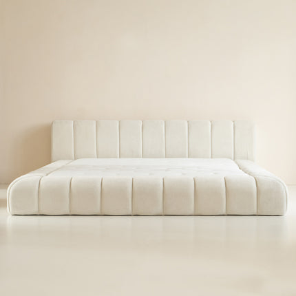 Ledikant 180 x 200 Teddy Bouclé - Met Luxe Matras