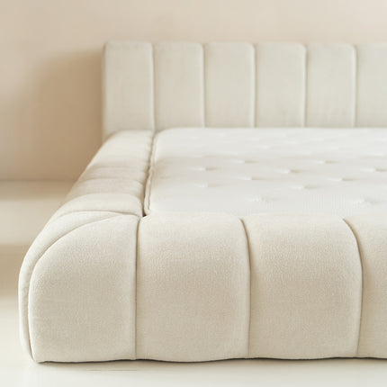 Ledikant 180 x 200 Teddy Bouclé - Met Luxe Matras