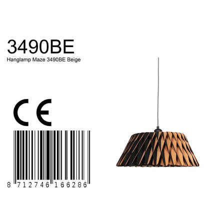 AN Hangl. 1-l. wave 46cm