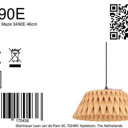 AN Hangl. 1-l. wave 46cm