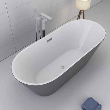 Bath EXA Home - Grey / White Bath Dimensions 1700x800