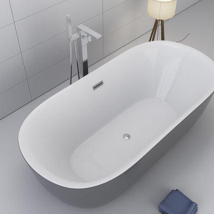 Design Bath - EXA Home Bath Grey - 170/80/58 cm.