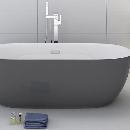 Design Bath - EXA Home Bath Grey - 170/80/58 cm.