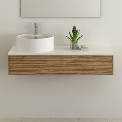 BIEL Holzoptik zebra bath set