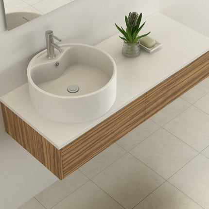 BIEL Holzoptik zebra bath set