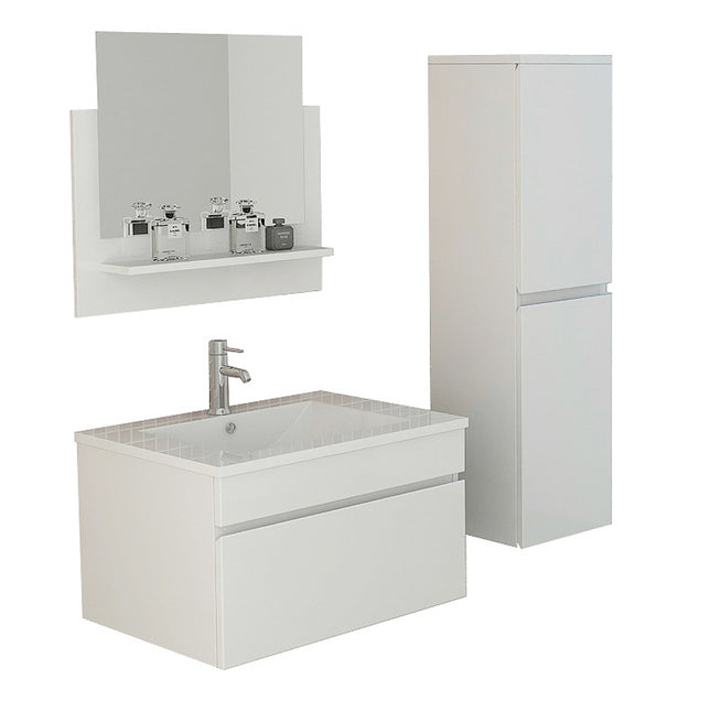 Bathroom set GASTEIN white