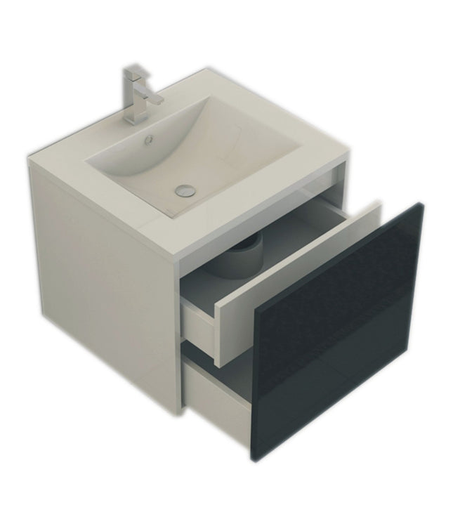 Bathroom set LINZ black