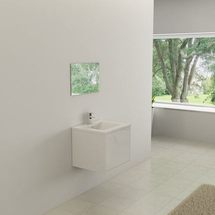 Badkamer-set LARI front wit hoogglans