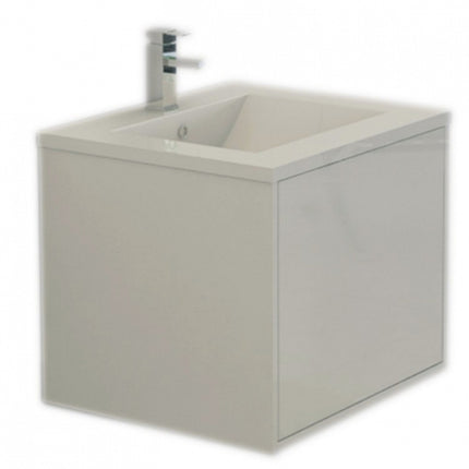 Badkamer-set LARI front wit hoogglans
