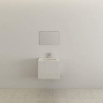 Badkamer-set LARI front wit hoogglans