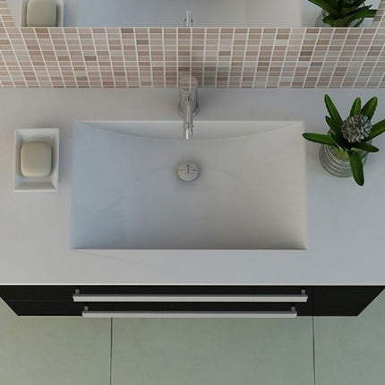 Bath set LOCARNO black