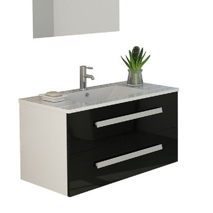 Bath set LOCARNO black