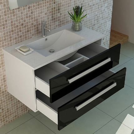 Bath set LOCARNO black