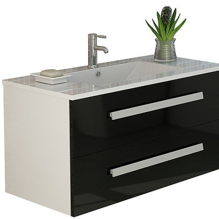 Bath set RAPPERSWIL black