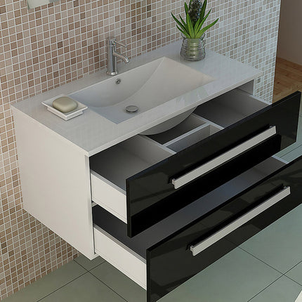 Bath set RAPPERSWIL black