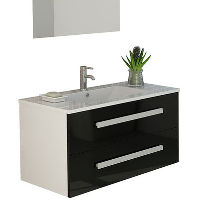 Bath set RAPPERSWIL black