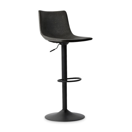 Barstoel 'Trevi' PU Zwart (2 per doos)