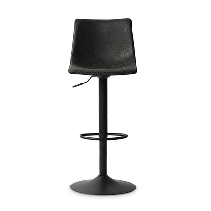 Barstoel 'Trevi' PU Zwart (2 per doos)