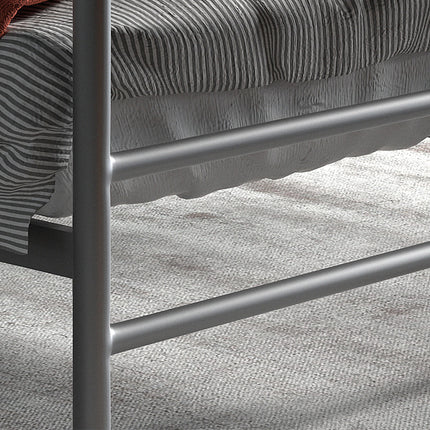 Bed 'Sandro' 90x200 met lattenbodem Grijs  (2c)