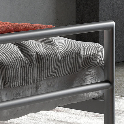 Bed 'Sandro' 90x200 met lattenbodem Grijs  (2c)