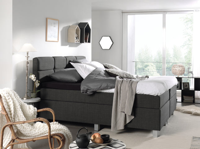 Boxspring Gustavo Antraciet 140x200