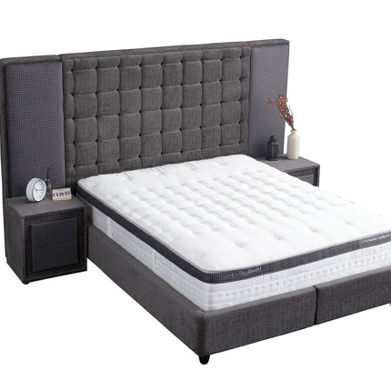 Boxspring  180x200 Antraciet met Opbergruimte