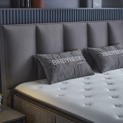 Boxspring 140x200 Antraciet met Opbergruimte