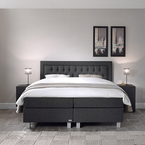 Boxspring Valentina Antraciet 140x200