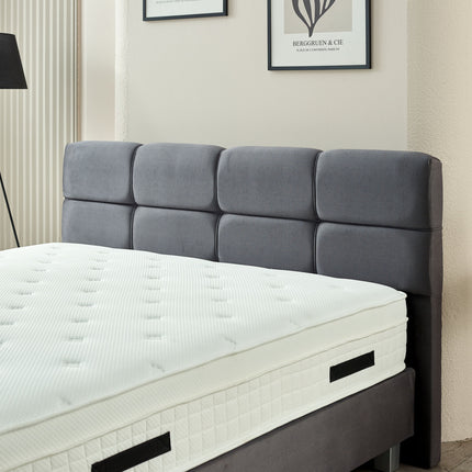 Boxspring Vida Velvet Antraciet 160x200