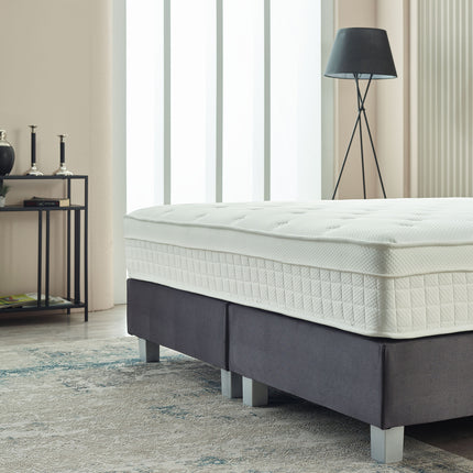 Boxspring Vida Velvet Antraciet 160x200
