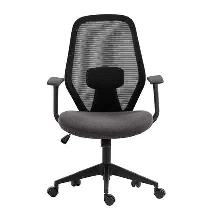Bureaustoel 'Claude' Mesh Zwart/Grijs (1c)
