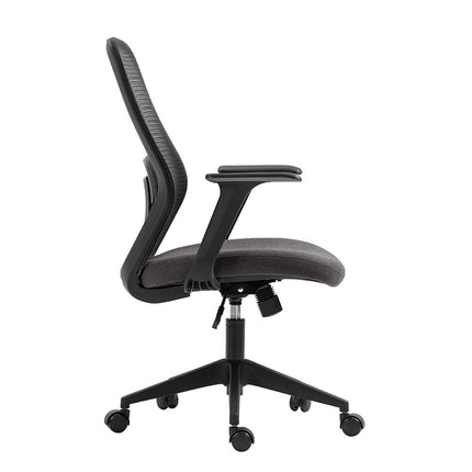 Bureaustoel 'Claude' Mesh Zwart/Grijs (1c)