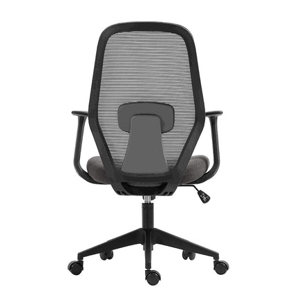 Bureaustoel 'Claude' Mesh Zwart/Grijs (1c)