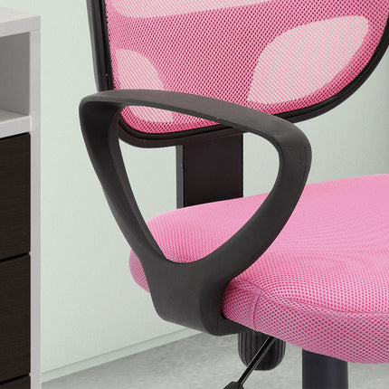 Bureaustoel 'Hippa' Mesh Roze(1c)