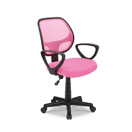 Bureaustoel 'Hippa' Mesh Roze(1c)