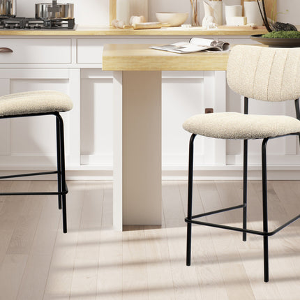 Counterstoel 'Antura' Stof Beige