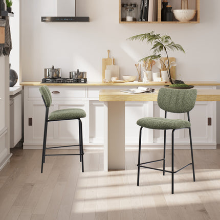 Counterstoel 'Antura' Stof Groen (2 per doos)
