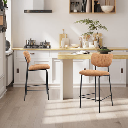 Counterstoel 'Antura' Stof Oranje (2 per doos)