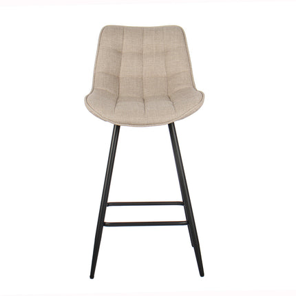 Counterstoel 'Ariba' Stof Beige/Lichtgrijs