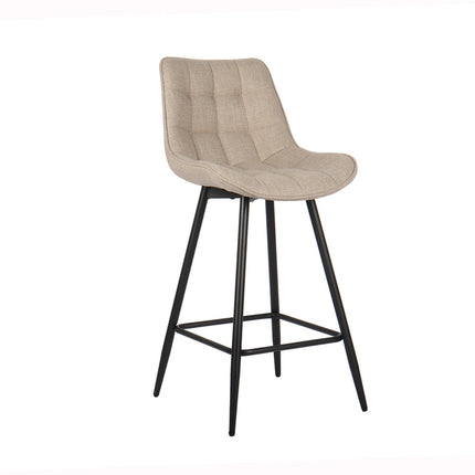 Counterstoel 'Ariba' Stof Beige/Lichtgrijs