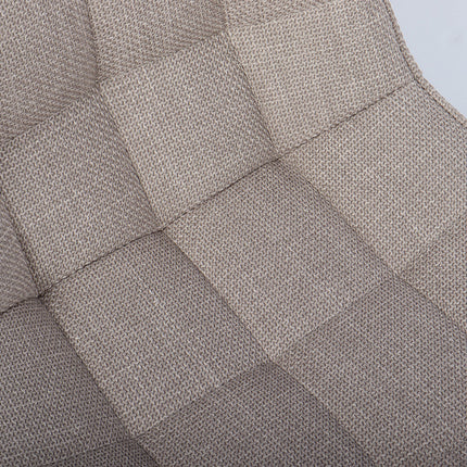 Counterstoel 'Ariba' Stof Beige/Lichtgrijs