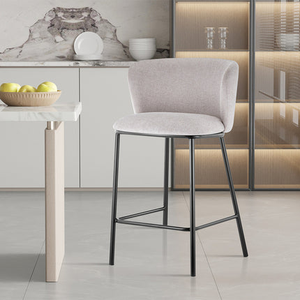 Counterstoel 'Arthur' Stof Beige