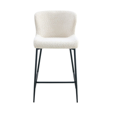 Counterstoel 'Lisa' Bouclé Ecru (2 per doos)