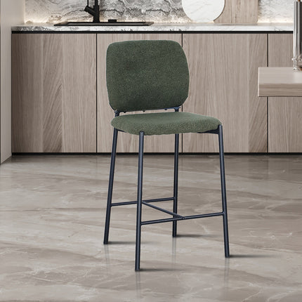 Counterstoel 'Sophia' Stof Groen