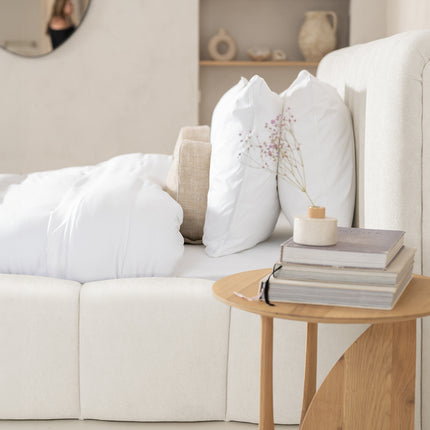 Designbed Chique 160x200 Beige - Met Matras